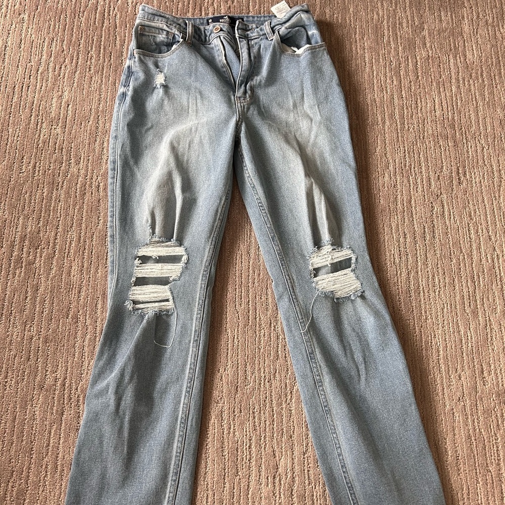 Hollister ultra high-rise 90s vintage straight jeans